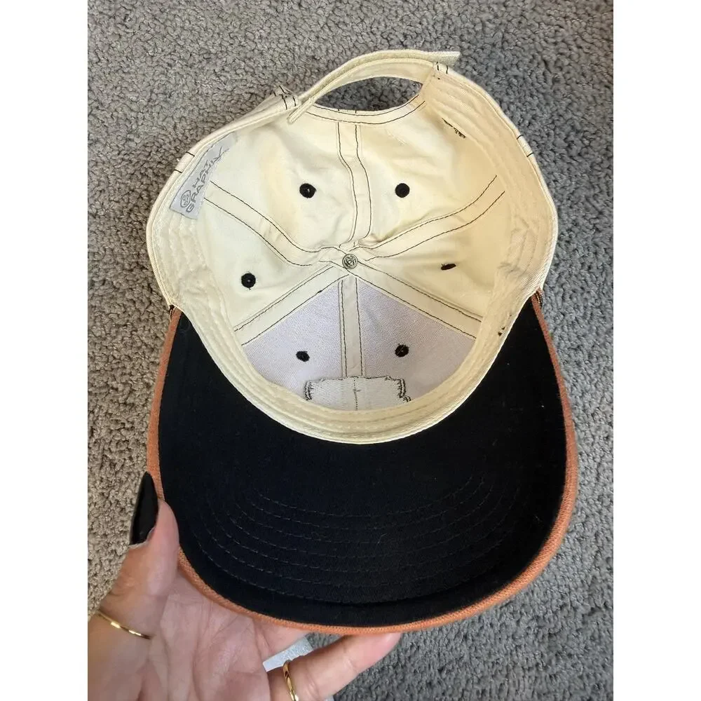 Colorado Hat Cap Strap Back Mens One Size Moose Orange Colorado Patch